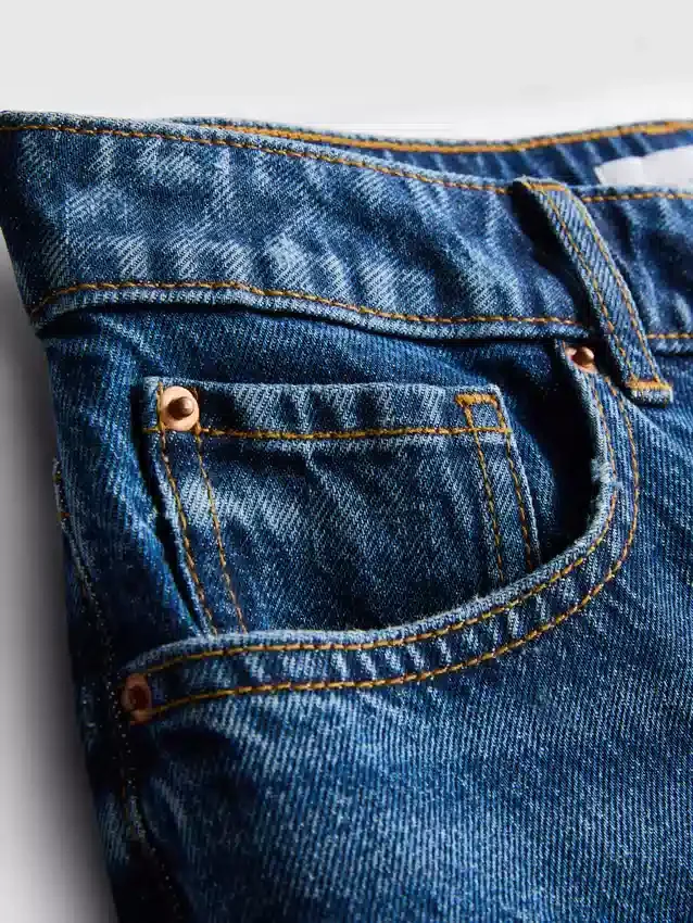 Rivede jeansshorts