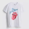Rolling Stones-T-skjorte i bomull med grafisk trykk