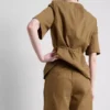 Safari-bermudashorts i bomullsblanding