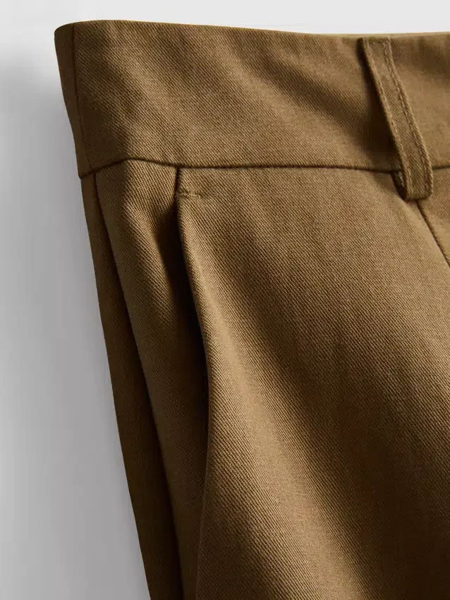 Safari-bermudashorts i bomullsblanding
