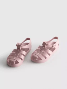 Sandaler i gelé med burdesign