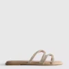 Sandaler med remmer og strass