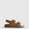 Sandaler med stropper med dobbel spenne