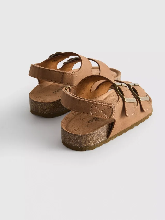 Sandaler med stropper med dobbel spenne