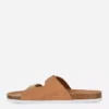 Sandaler med to stropper og spenne