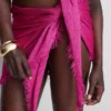 Sarong med paljetter og dusker