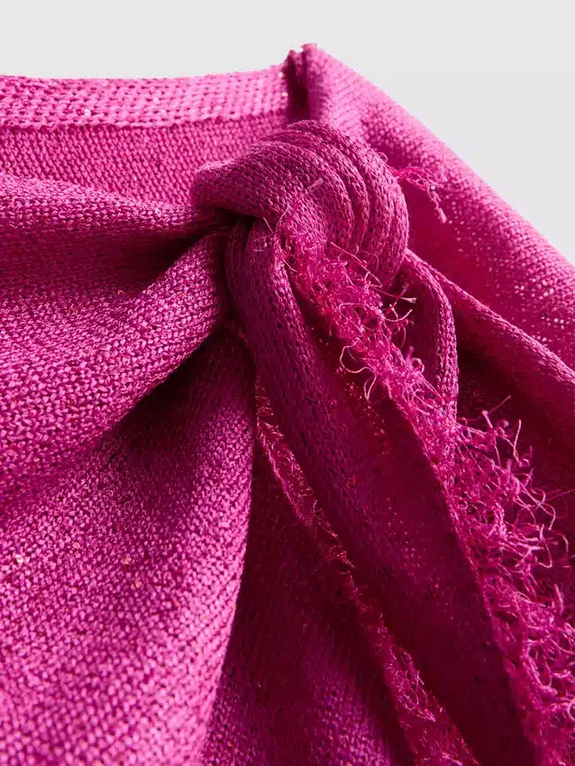 Sarong med paljetter og dusker