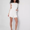 Shorts i bomullsmuslin