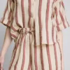 Shorts i bomullsmuslin