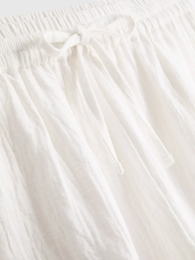 Shorts i bomullsmuslin