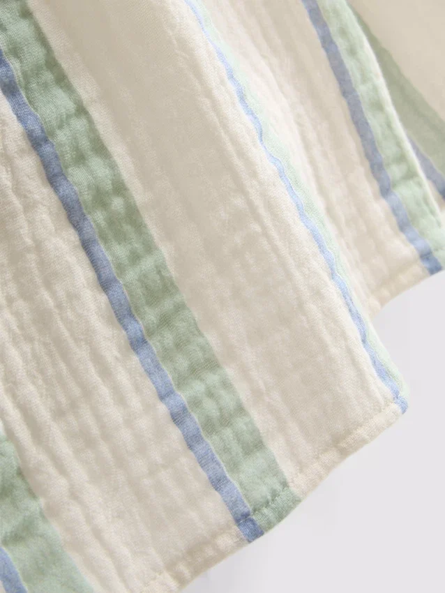 Shorts i bomullsmuslin
