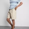 Shorts i linblanding med snøring