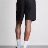 Shorts i linblanding med snøring