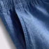 Shorts i linblanding med snøring