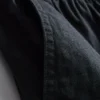 Shorts i linblanding med snøring