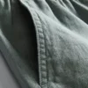 Shorts i linblanding med snøring