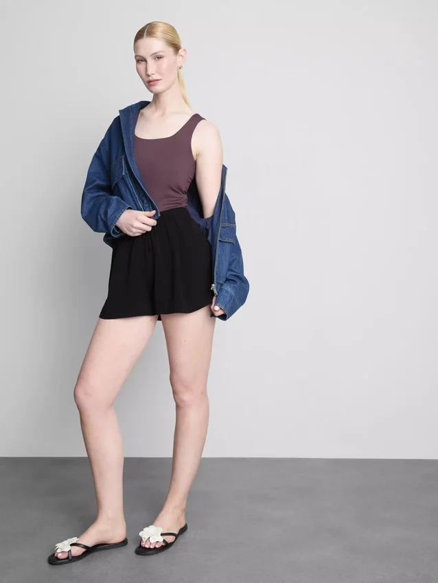 Shorts med aktiv luftgjennomstrømning