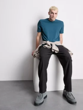 Shorts med kort erme og normal passform