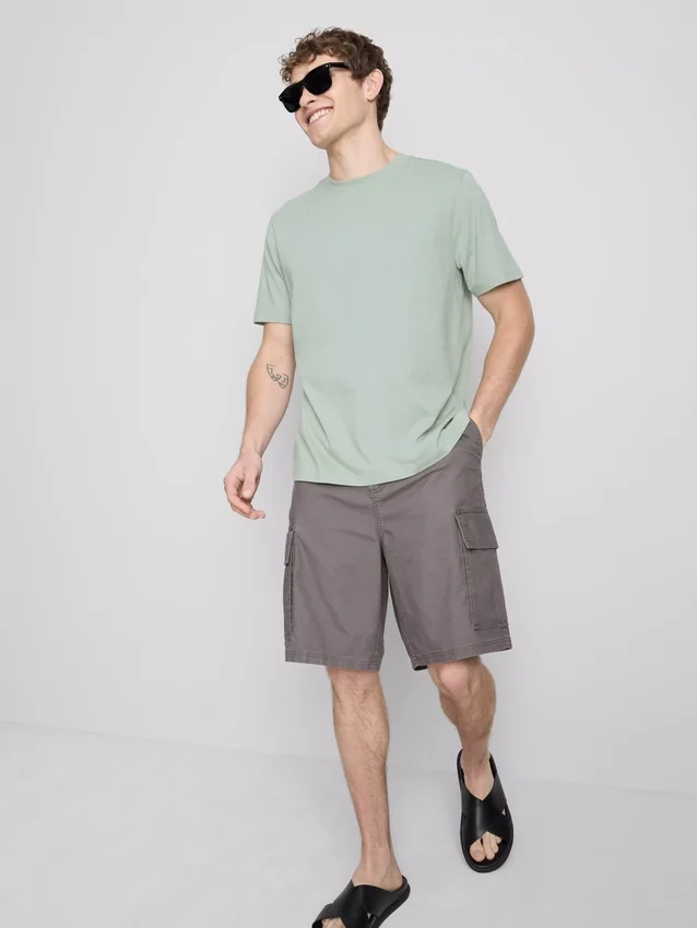 Shorts med kort erme og normal passform