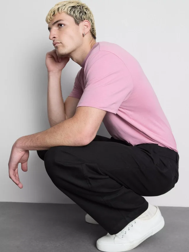 Shorts med kort erme og normal passform