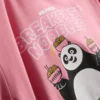 Shorty-pysjamaser med Kung Fu Panda-figur