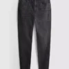 Skinny jeans i bomullsrik denim