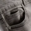 Skinny jeans i bomullsrik denim