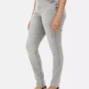 Skinny jeans med høy midje