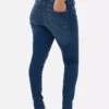 Skinny jeans med høy midje