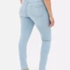 Skinny jeans med høy midje