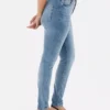 Skinny jeans med høy midje