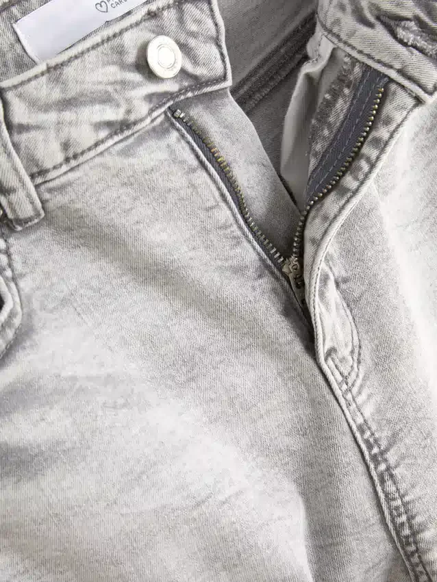 Skinny jeans med høy midje