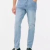 Skinny jeans med middels høy midje