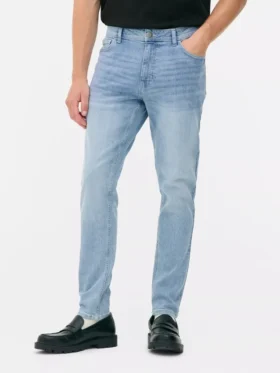 Skinny jeans med middels høy midje