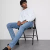 Skinny jeans med middels høy midje