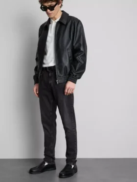 Skinny jeans med middels høy midje
