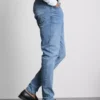 Skinny jeans med middels høy midje