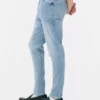 Skinny jeans med middels høy midje