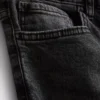 Skinny jeans med middels høy midje