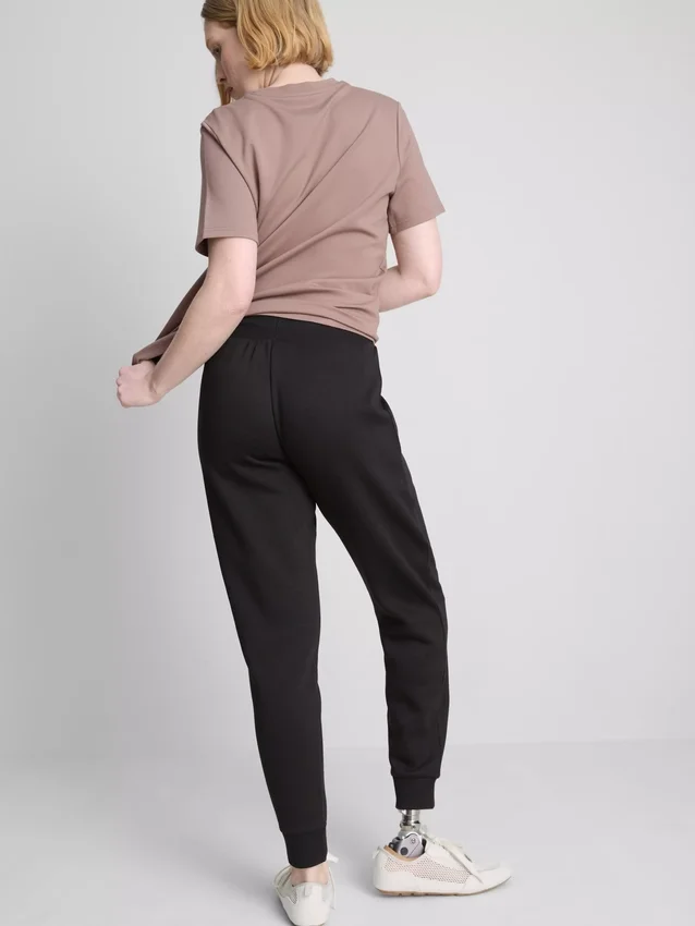 Skinny joggebukser i bomullsblanding