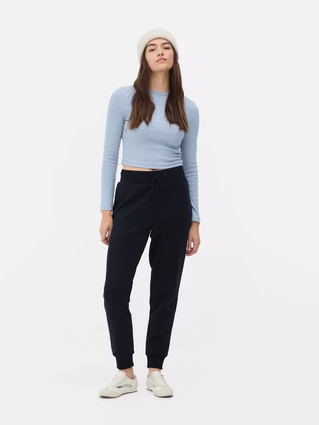 Skinny joggebukser med snøring