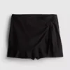 Skort med bånd i sidene