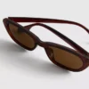 Slanke solbriller i «cat eye»-stil
