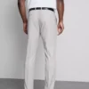 Slim fit-dressbukser med dobby-struktur