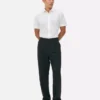 Slim fit-skjorte med korte ermer