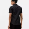 Slim fit-skjorte med korte ermer