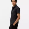 Slim fit-skjorte med korte ermer