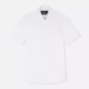 Slim fit-skjorte med korte ermer