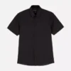 Slim fit-skjorte med korte ermer