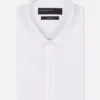 Slim fit-skjorte med korte ermer